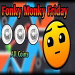 Geometry Dash Fonky Monky Friday