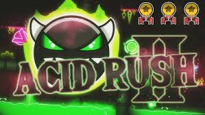 geometry dash acid rush screenshot