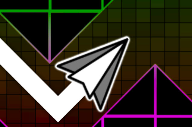 geometry dash hyper wave screenshot
