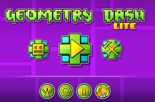 geometry dash lite screenshot