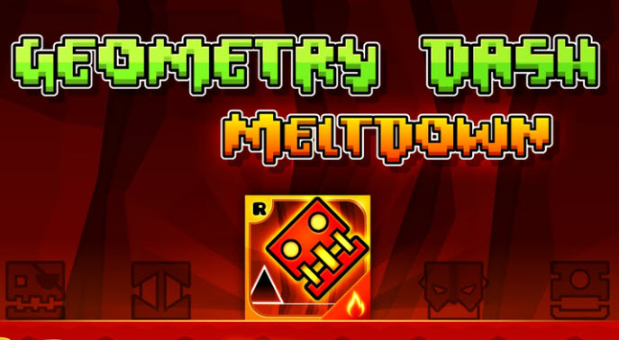 geometry dash meltdown screenshot