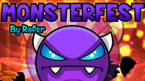 geometry dash monsterfest screenshot