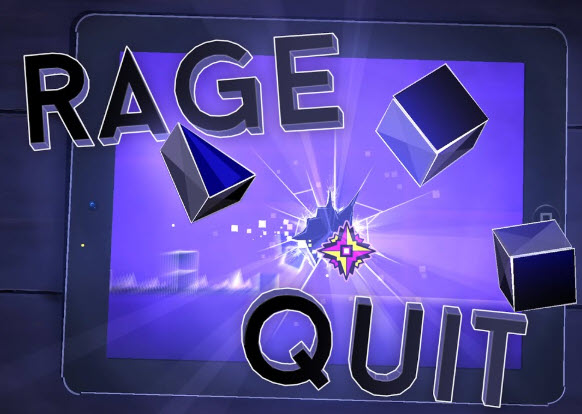 geometry dash rage quit screenshot