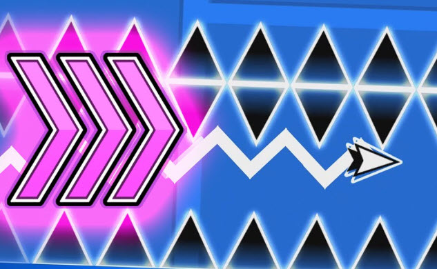geometry dash spam wave screenshot