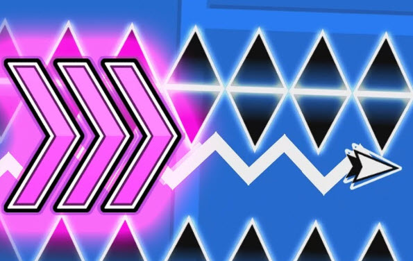 geometry dash spam screenshot