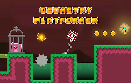 geometry platformer screenshot